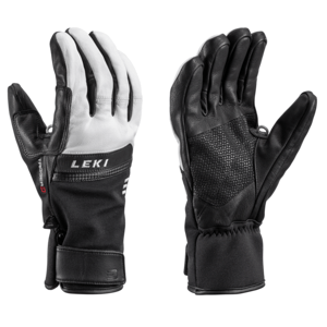 Lyžařské rukavice LEKI Lightning 3D black/white 8