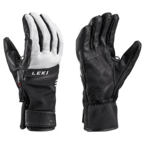 Lyžařské rukavice LEKI Lightning 3D black/white 9