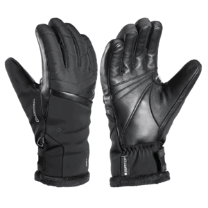 Lyžařské rukavice LEKI Snowfox 3D Lady black 650805201 8.5