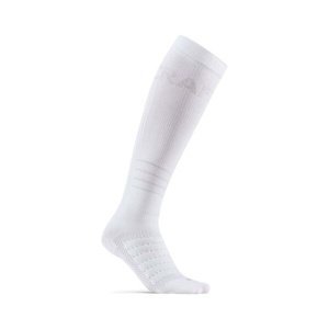 Ponožky CRAFT ADV Dry Compress 1910636-900000 bílá 43-45