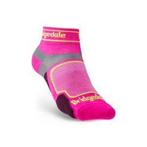 Ponožky Bridgedale TRAIL RUN UL T2 CS LOW WOMEN'S Pink/305 S (3-4,5) UK