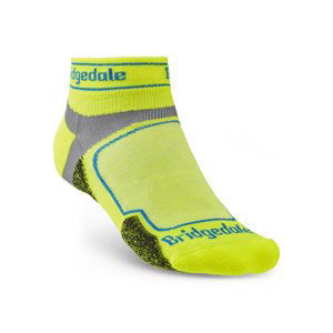 Ponožky Bridgedale TRAIL RUN UL T2 CS LOW Yellow/550 L (9-11,5)