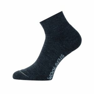Ponožky merino Lasting FWP-816 šedé L (42-45)