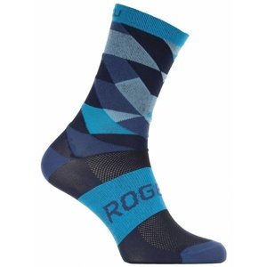 Designové funkční ponožky Rogelli SCALE 14, modré 007.154 L (40-43)