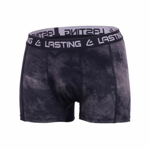 Pánské merino boxerky Lasting BONO-9090 černé XXL