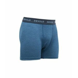 Pánské lehké pohodlné vlněné boxerky Devold Breeze GO 181 145 A 258A, modrá XL