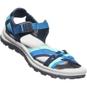 Sandály Keen TERRADORA II Strappy open toe Women black iris/mykonos blue 7,5 US