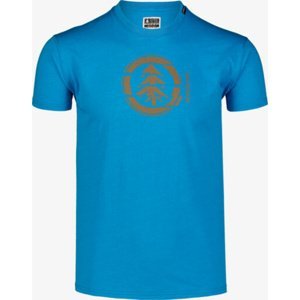 Pánské bavlněné triko Nordblanc UNVIS modrá NBSMT7392_AZR S