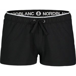Dámské šortky na běhání NORDBLANC Flounce černá NBSPL7205_CRN 40