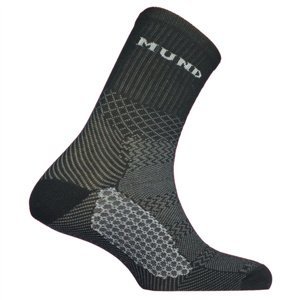 Cyklistické ponožky Mund Bike černé L (42-45)