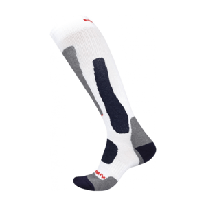 Ponožky Husky Snow-ski bílé L (41-44)