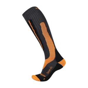 Ponožky Husky Snow-ski oranžové M (36-40)