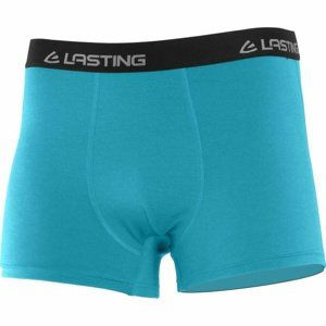 Vlněné boxerky Lasting NORO-5858 modré M