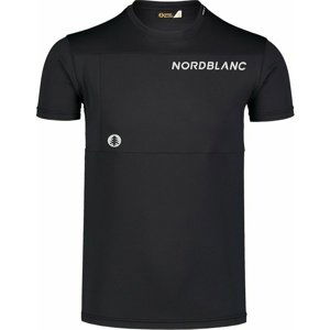 Pánské fitness tričko Nordblanc Grow černé NBSMF7460_CRN XL