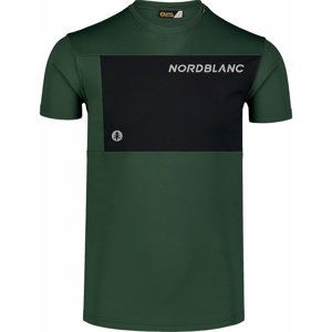 Pánské fitness tričko Nordblanc Grow černé NBSMF7460_TZE S
