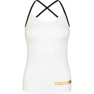 Dámské fitness tílko Nordblanc Strappy bílé NBSLF7449_BLA 42