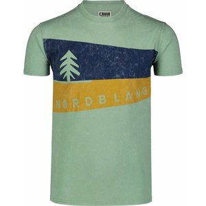 Pánské tričko Nordblanc Graphic zelené NBSMT7394_PAZ M