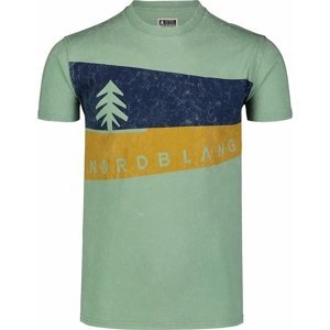Pánské tričko Nordblanc Graphic zelené NBSMT7394_PAZ XXXL