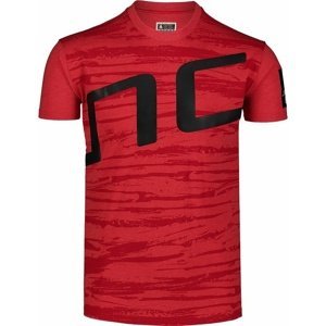 Pánské tričko Nordblanc Iantos červené NBSMT7393_TCV XL