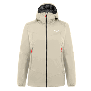 Dámská zimní bunda Salewa Ortles Tirolwool Responsive stretch hooded oatmeal 28248-7260 40