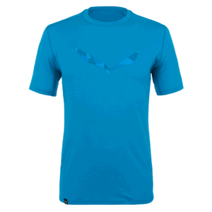 Pánské tričko Salewa Pure logo merino responsive cloisonne blue 28264-8660 M