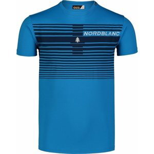 Pánské tričko Nordblanc Gradiant modré NBSMF7459_AZR L