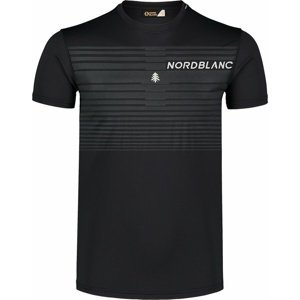 Pánské tričko Nordblanc Gradiant černé NBSMF7459_CRN M