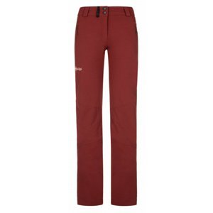 Dámské outdoorové kalhoty Kilpi DANNY-W tmavě červená 34