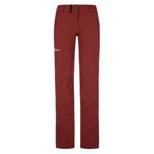 Dámské outdoorové kalhoty Kilpi DANNY-W tmavě červená 38