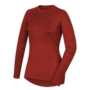 Dámské triko Husky s dlouhým rukávem Active Winter červené M