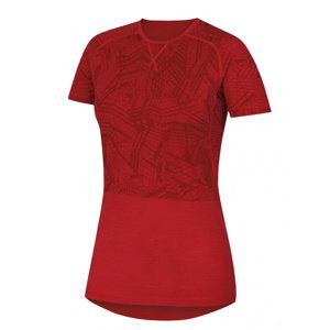 Dámské triko Husky s krátkým rukávem červené XL