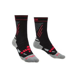 Ponožky Bridgedale Ski Nordic Race Women´s black/stone/850 M (5-6,5)