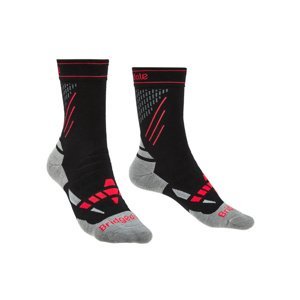 Ponožky Bridgedale Ski Nordic Race Women´s black/stone/850 L (7-8,5)