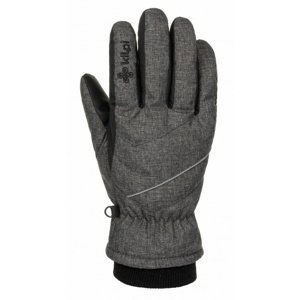 Unisex lyžařské rukavice Kilpi TATA-U tmavě šedá S