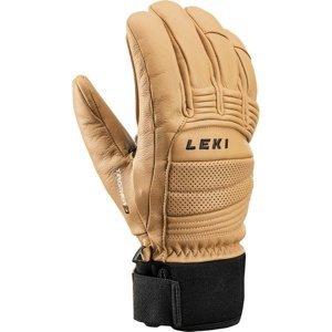 Pětiprsté rukavice Leki Copper 3D Pro tan-black 7