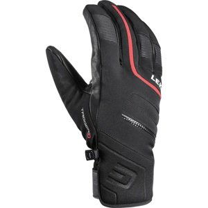 Pětiprsté rukavice Leki Falcon 3D black/red 8.5