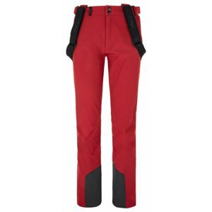 Dámské softshellové lyžařské kalhoty Kilpi RHEA-W tmavě červené 34