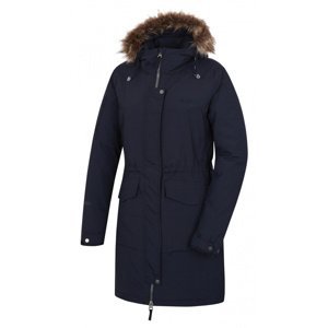Dámský zimní kabát Husky Nelidas L černomodrá XL