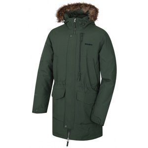 Pánský zimní kabát Husky Nelidas M tm. khaki XL