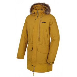 Pánský zimní kabát Husky Nelidas M horčicová XL