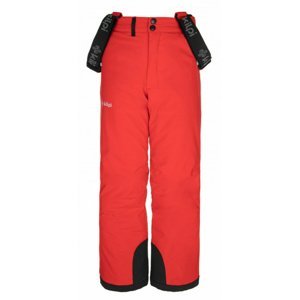 Chlapecké lyžařské kalhoty Kilpi METHONE-JB červené 134