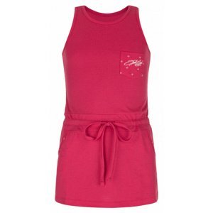 Dívčí šaty Kilpi FANTASIA-JG růžové 110