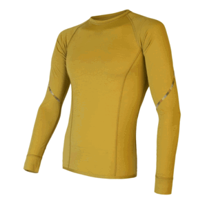 Pánské triko Sensor Merino Air Mustard L