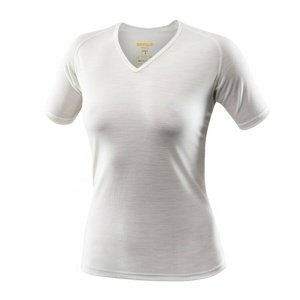 Dámské lehké vlněné tričko Devold Breeze bílé  GO 180 217 A 000A S