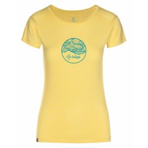 Dámské lehké tričko Kilpi GUILIN-W žluté 40