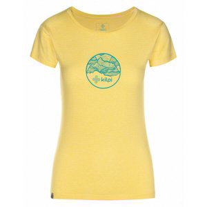 Dámské lehké tričko Kilpi GUILIN-W žluté 44