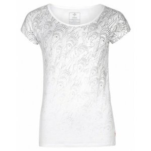 Dámské bavlněné tričko Kilpi CHRISTIE-W bílé 34