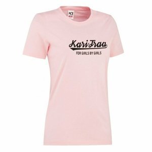 Dámské volnočasové tričko Kari Traa Molster Tee růžové 622555-Pearl M
