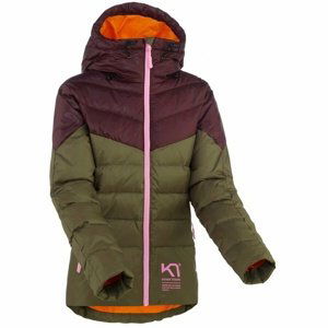 Dámská péřová bunda Kari Traa Tirill Down Jacket zelená 622950-Tweed XL