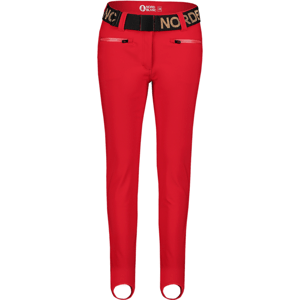 Dámské softshellové lyžařské kalhoty Nordblanc Skintight červené NBFPL7562_CVA 36